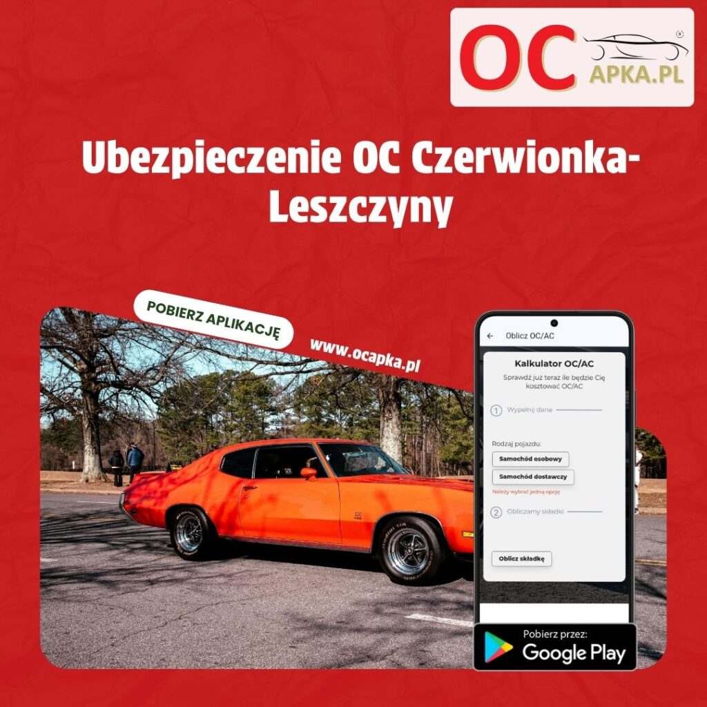 Ubezpieczenie OC Czerwionka- Leszczyny